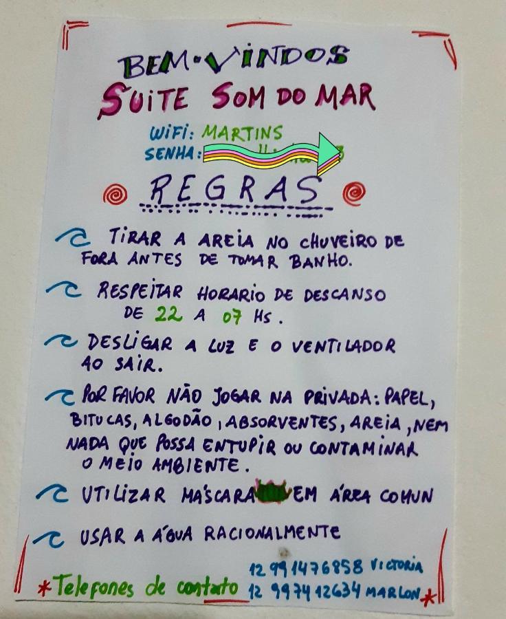 Suite Som Do Mar Da Vermelha Do Centro Убатуба Экстерьер фото
